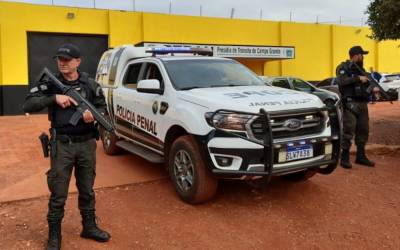 Polícia Penal de MS assume realização de escoltas e transferências interestaduais de presos