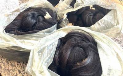 Corumbá: Mulher é presa com mais de 10 quilos de cabelo humano ilegal