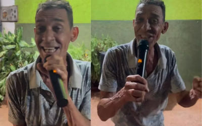 Cantor que viralizou ganha tratamento dentário e sessão de fotos 