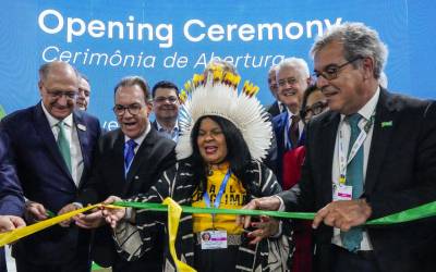 Brasil inaugura pavilhão de participação social na COP29