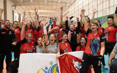 Sesi-SP garante título do Brasileiro de vôlei sentado feminino