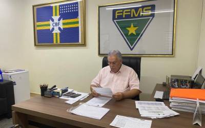 Estevão Petrallás destaca desafios iniciais na liderança interina da FFMS